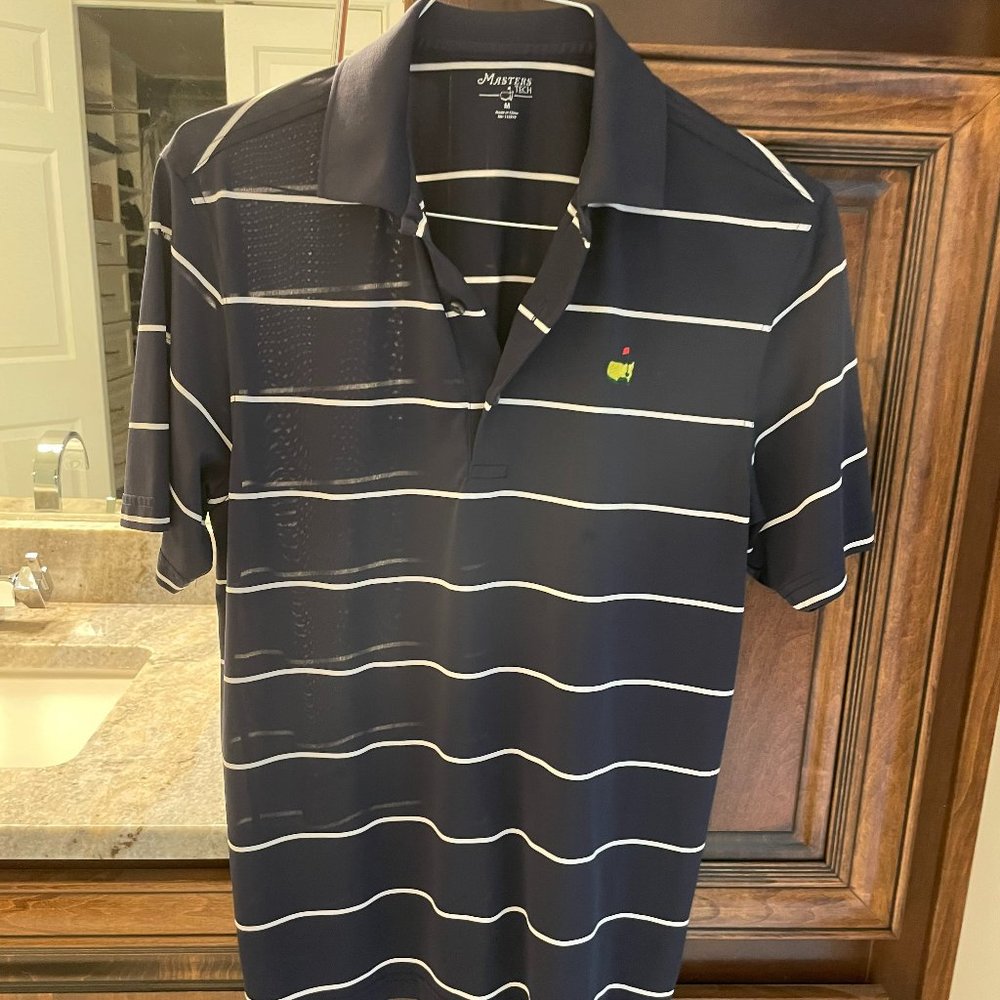 Authentic (purchased at the tournament) Masters Tech Polo - M